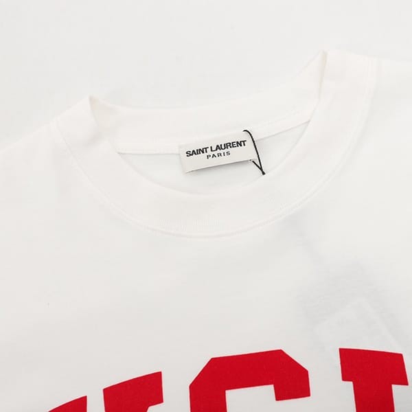 最安値挑戦サンローラン シグネチャーロゴ Ｔシャツ n級品 Saq65188